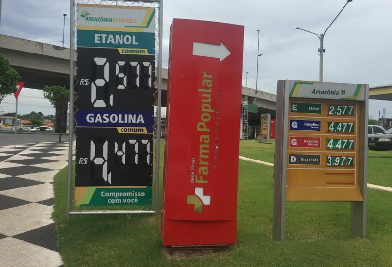 Posto de combustíveis em Cuiabá (MT)