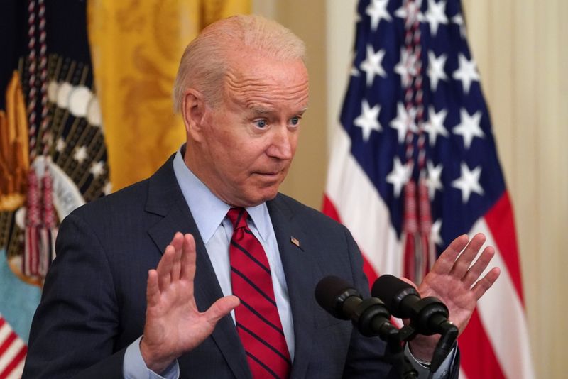 Presidente dos EUA, Joe Biden, em Washington
