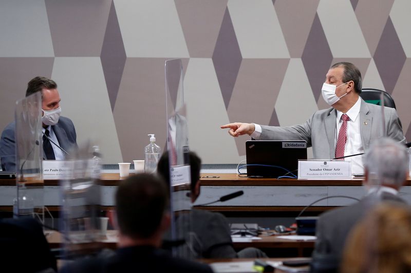 Reunião da CPI da Covid