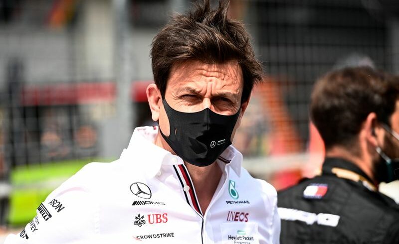 Chefe da Mercedes, Toto Wolff, durante Grande Prêmio da Áustria de F1