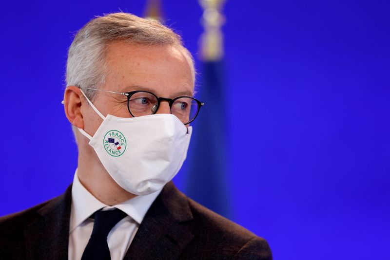 Ministro das Finanças francês, Bruno Le Maire