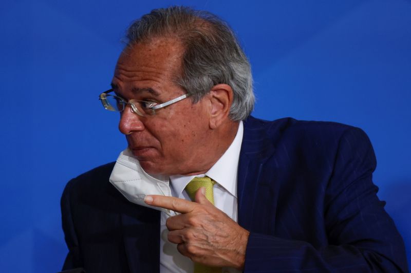 Ministro da Economia Paulo Guedes em Brasília