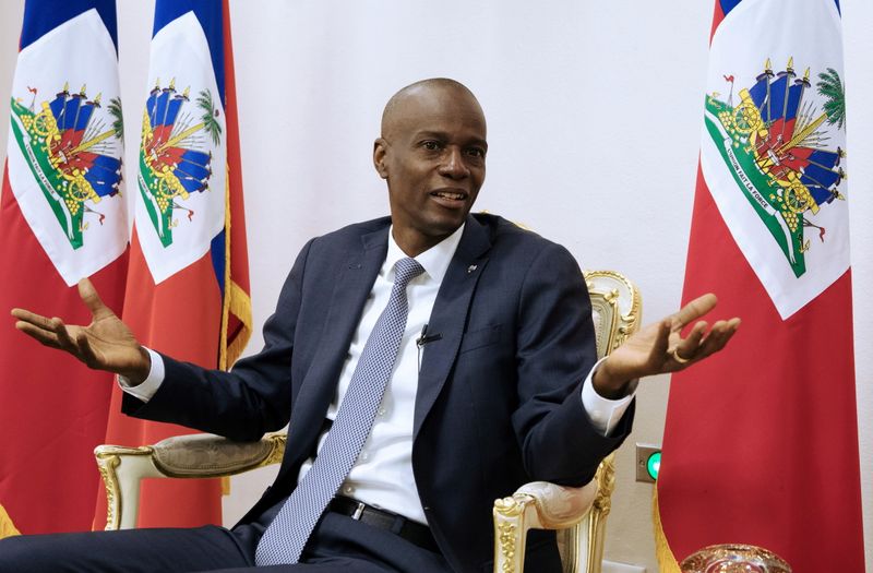 Presidente do Haiti, Jovenel Moise