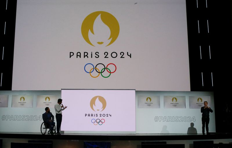 Logo dos Jogos de Paris