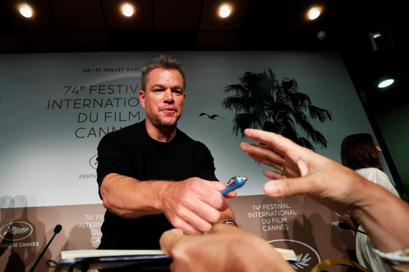 Matt Damon durate Festival de Cinema de Cannes