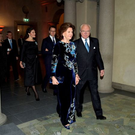 Rei da Suécia, Carl XVI Gustaf, e a rainha Sílvia
