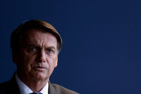 Presidente Jair Bolsonaro durante cerimônia em Brasília