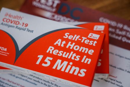 Testes gratuitos de Covid-19 distribuídos pela Casa Branca