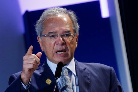 Ministro da Economia, Paulo Guedes, participa de evento na CNI