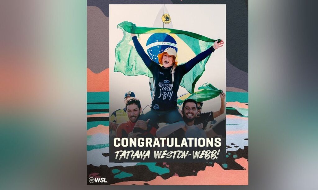 Tatiana Weston-Webb é campeã da etapa de Jeffreys Bay – África do Sul