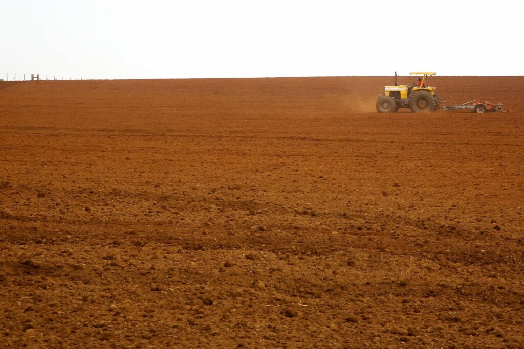 Preparo de terra. Pinhão, 12/09/2019 Foto:Jaelson Lucas / AEN Preparo de terra. Pinhão, 12/09/2019 Foto:Jaelson Lucas / AEN