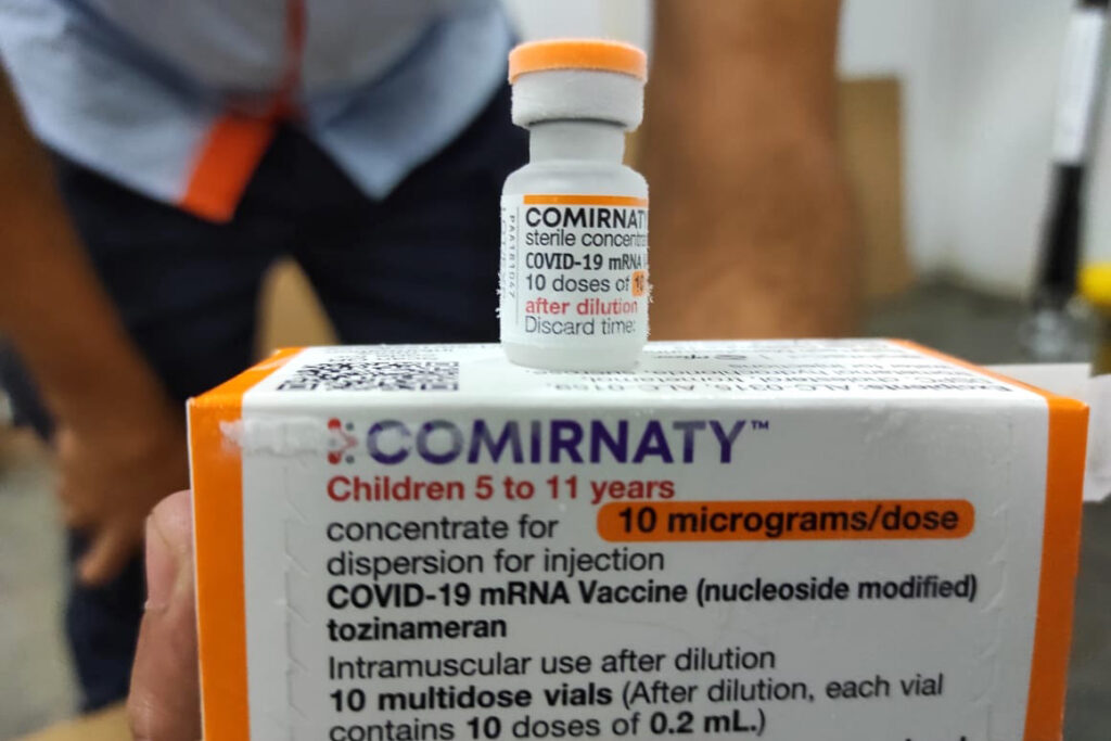 Vacina infantil da Pfizer