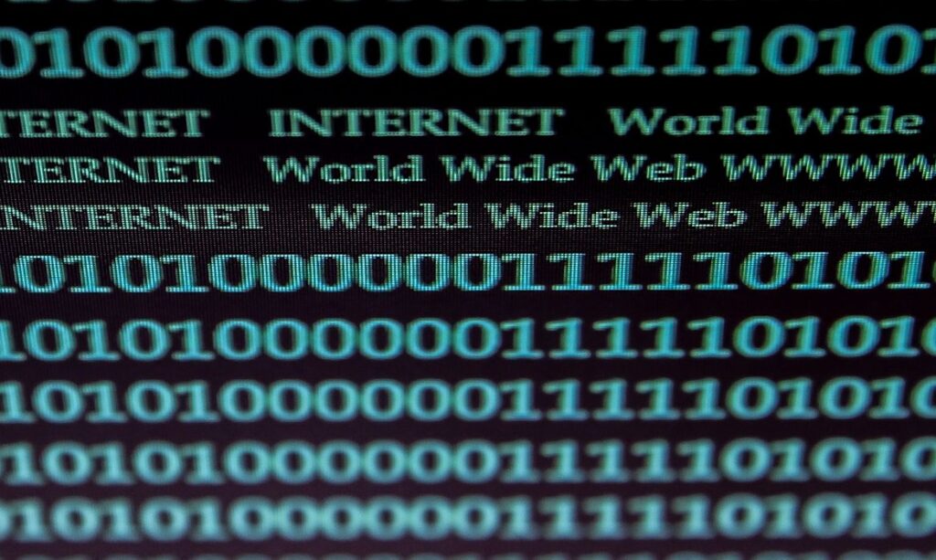www, internet,código binário www, internet,código binário