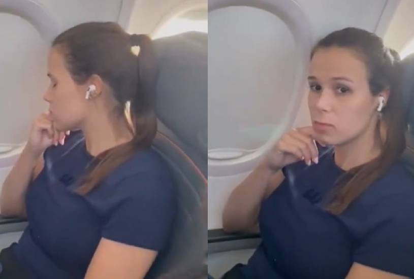 video-mulher-no-aviao-crianca