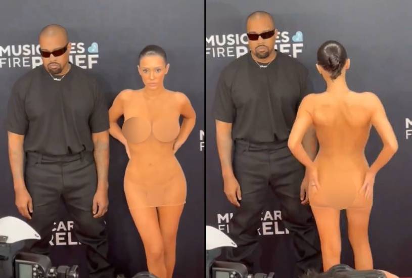 bianca-censori-esposa-kanye-west-grammy