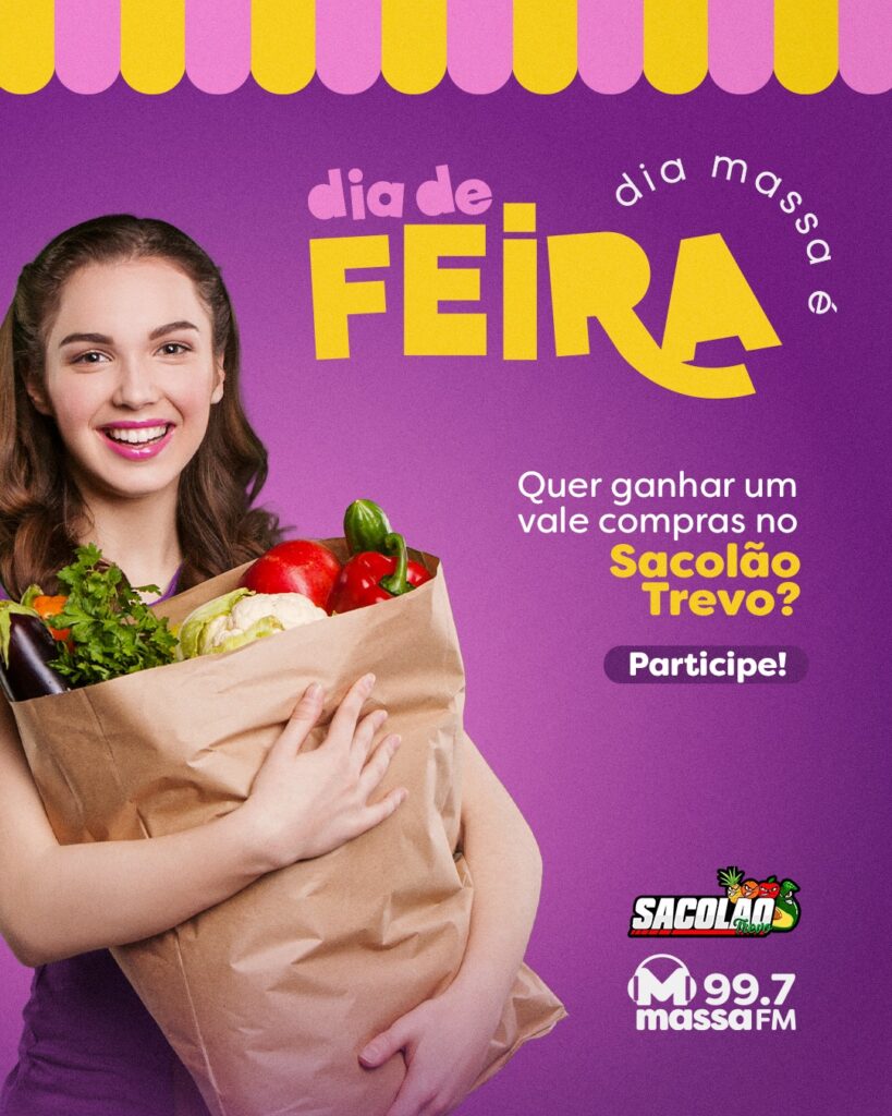 Promoção da Massa FM Capinzal (SC) Dia Massa é Dia de Feira