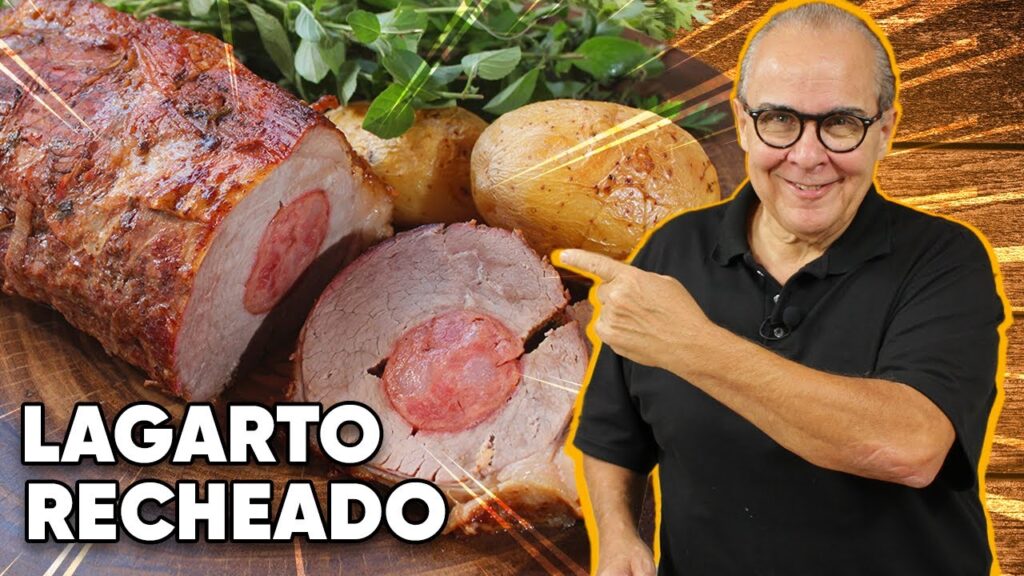 Lagarto recheado no forno Lagarto recheado no forno