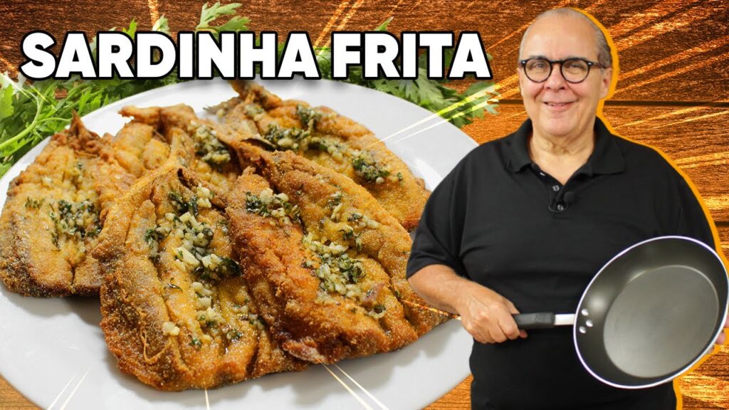 Sardinha empanada no fuba Sardinha empanada no fuba