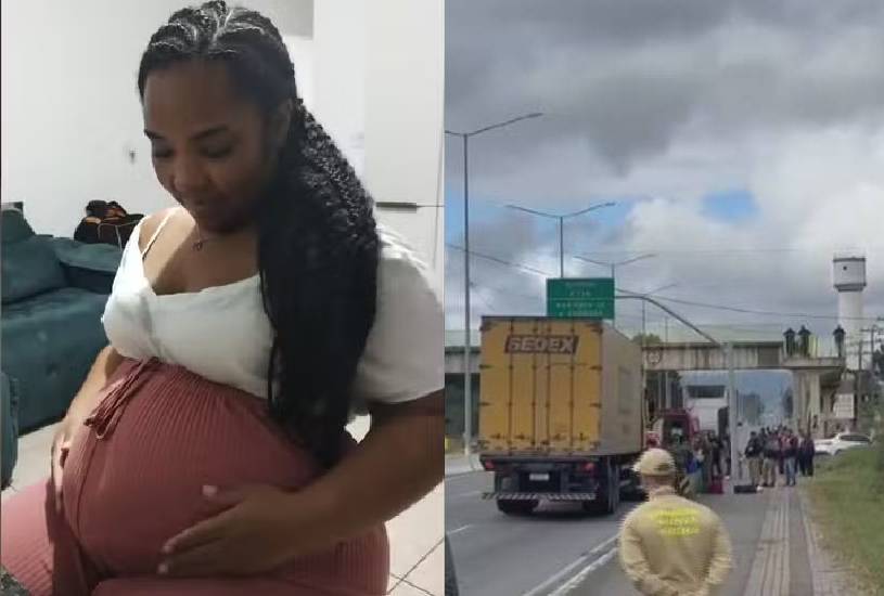 gravida-atropelada-caminhao-correios