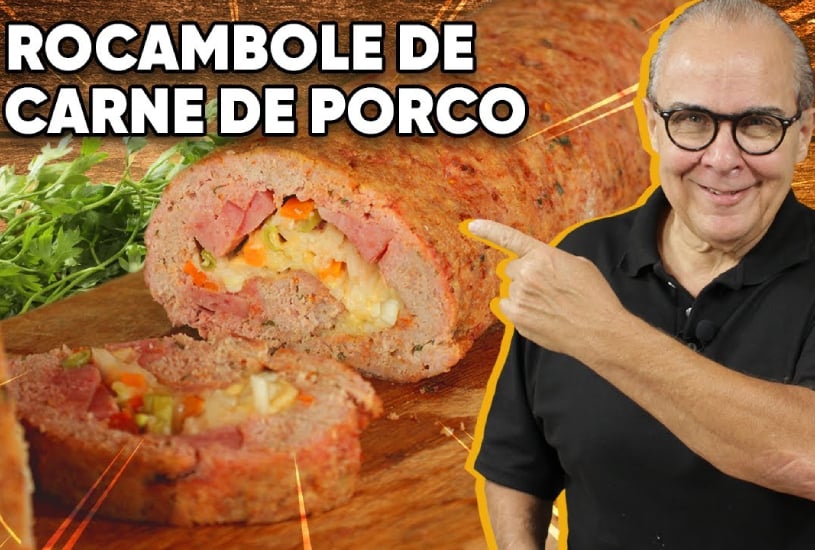 rocambole de carne suína rocambole de carne suína