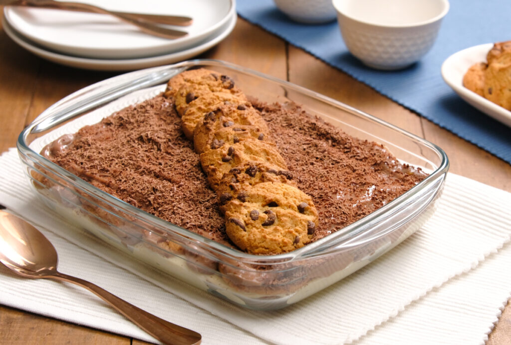 pavê com cookies pavê com cookies