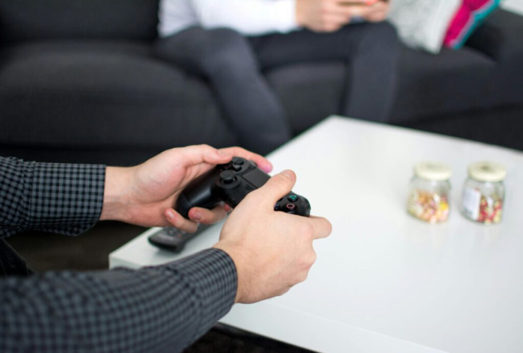 controle de vídeogame