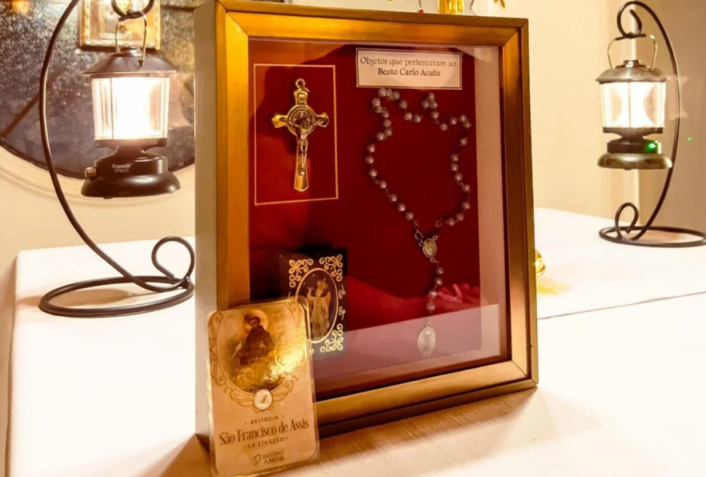 Relíquias de São Carlo Acutis
