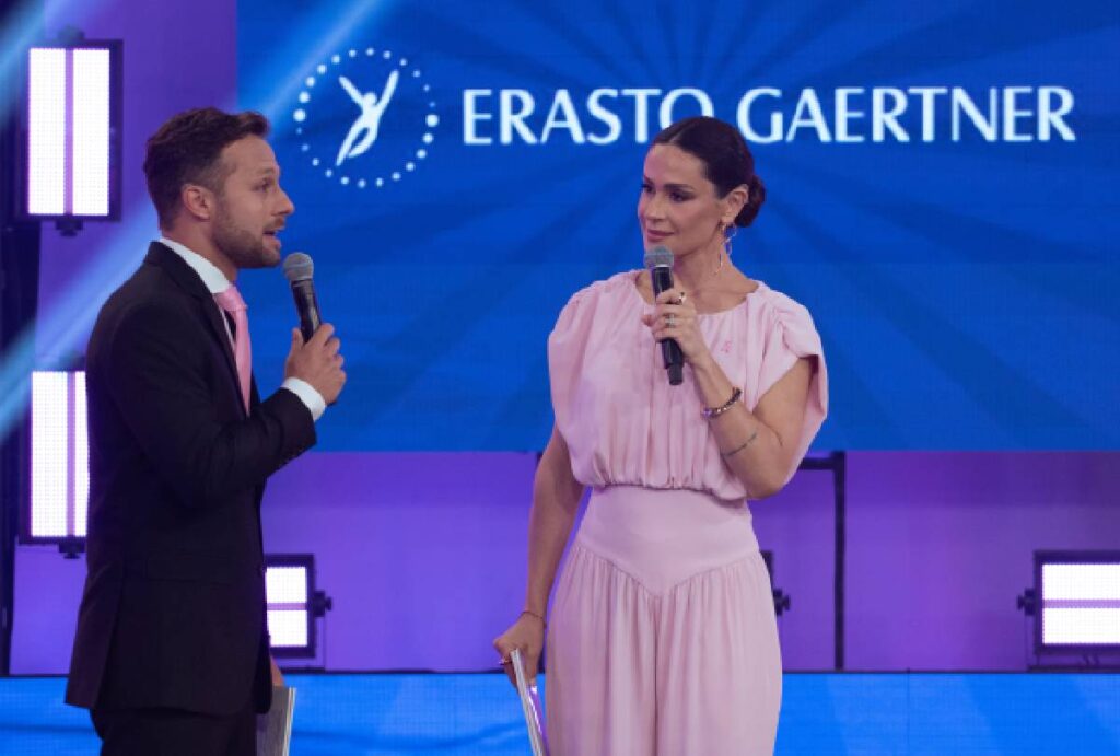 Nasja Haddad é embaixadora do Outubro Rosa da rede Massa SBT