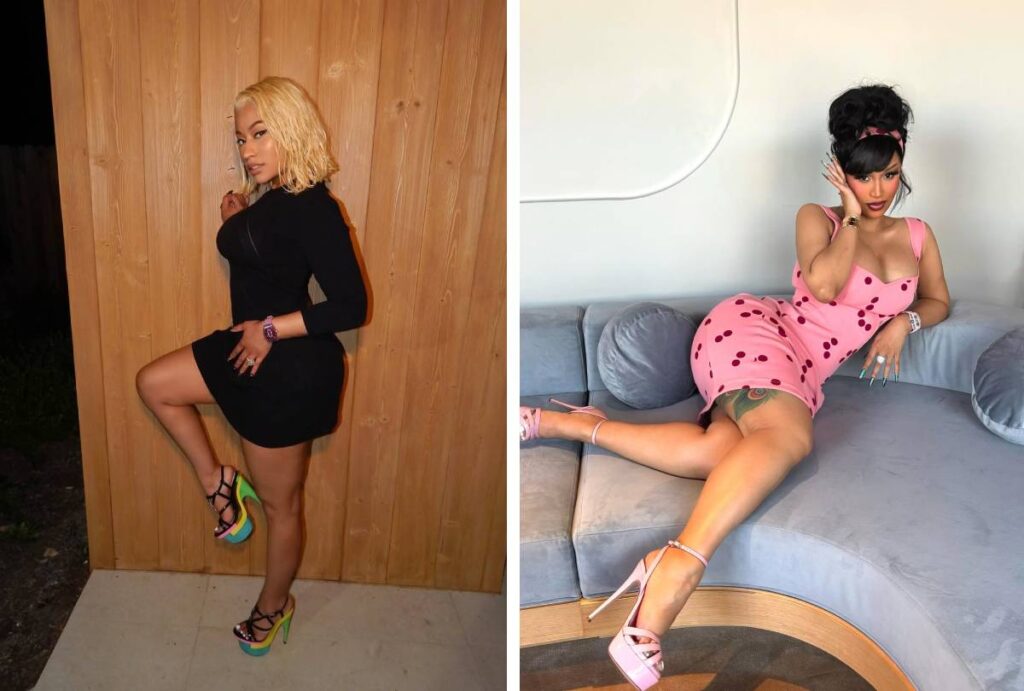 nicki minaj e cardi b