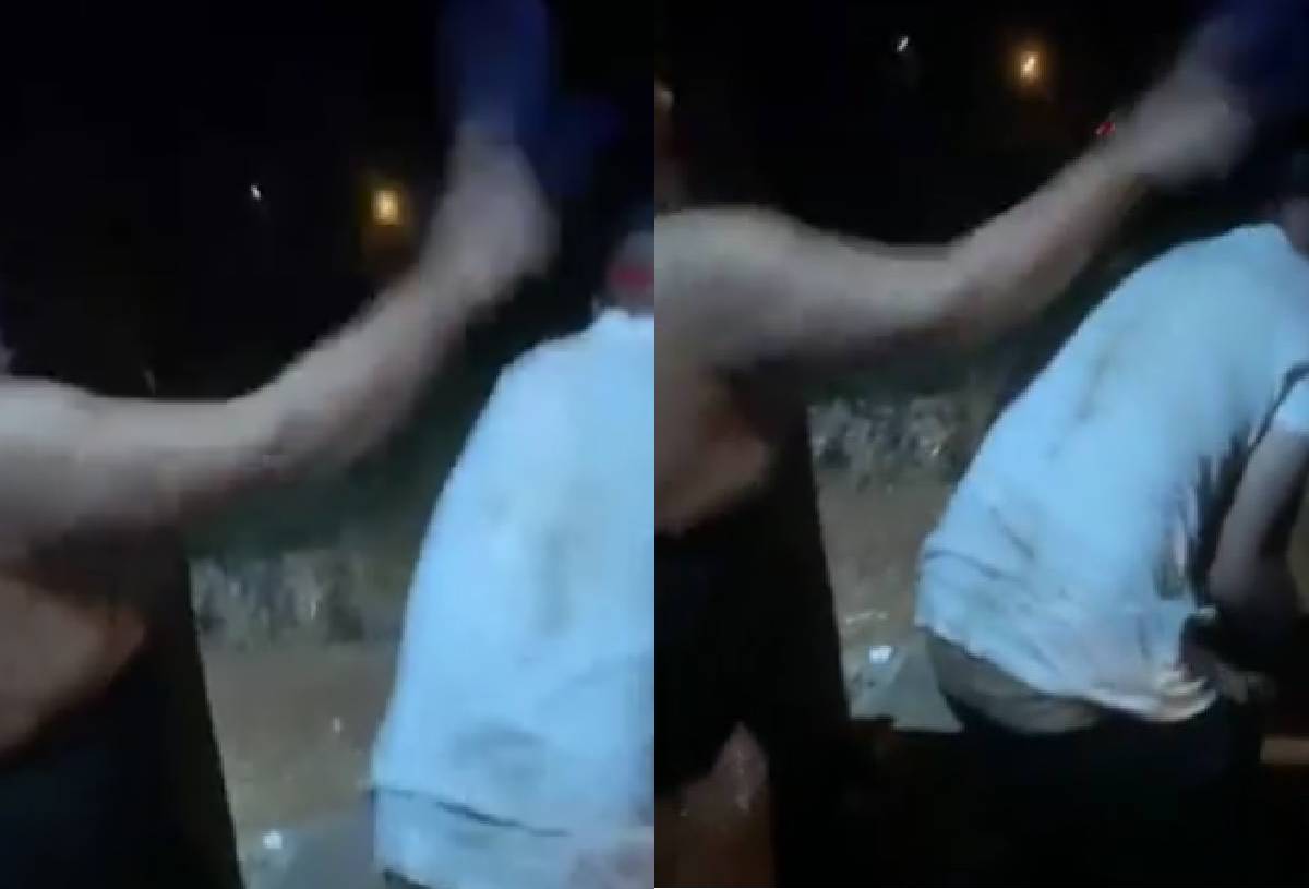 Homem se recusa a pagar programa e apanha de chinelo de travesti: vídeo