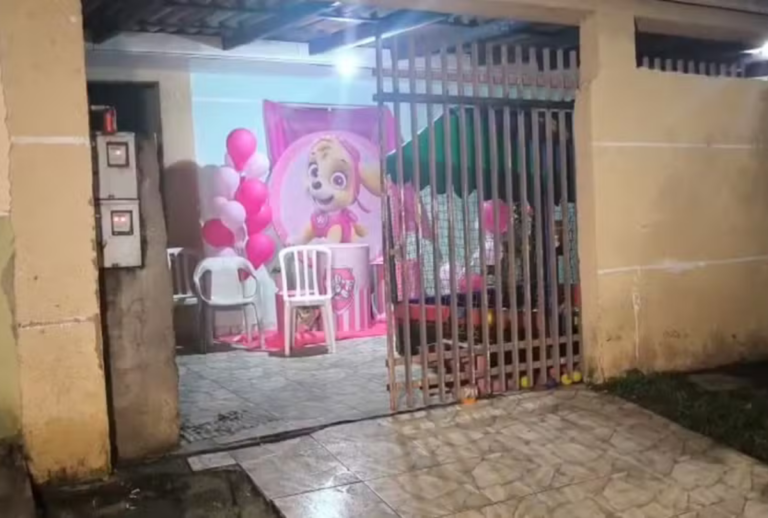 tiroteio festa infantil