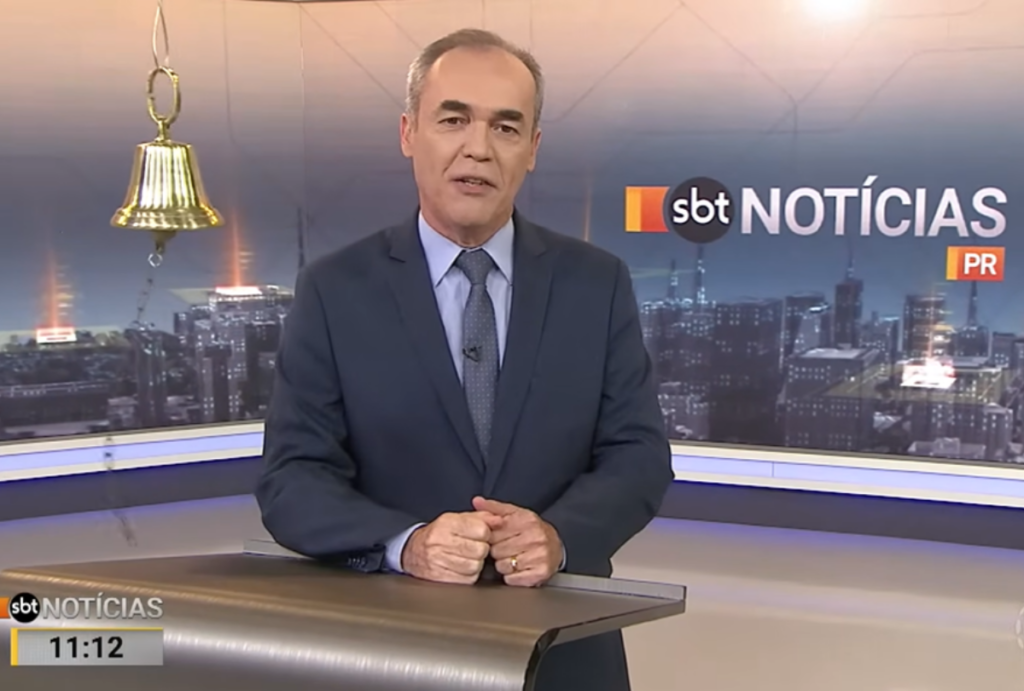 SBT Notícias lidera audiência em Curitiba