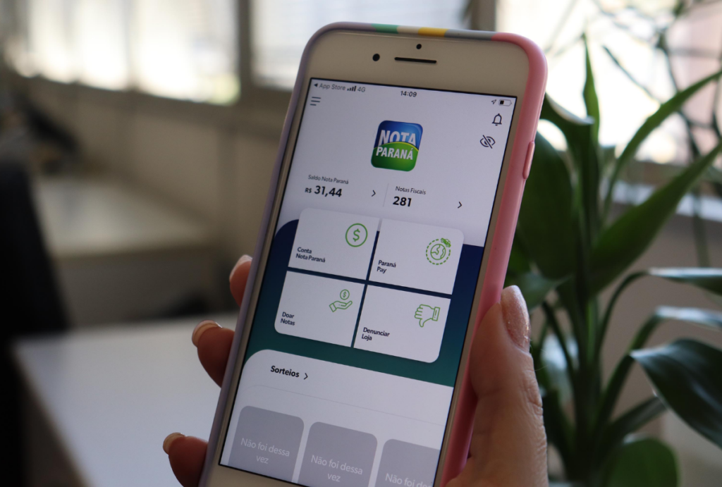 nota paraná saldo expirado