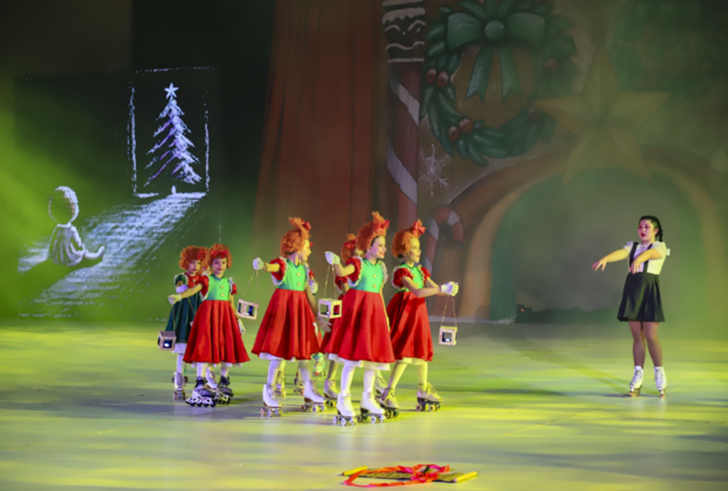 patinação estrelas do natal