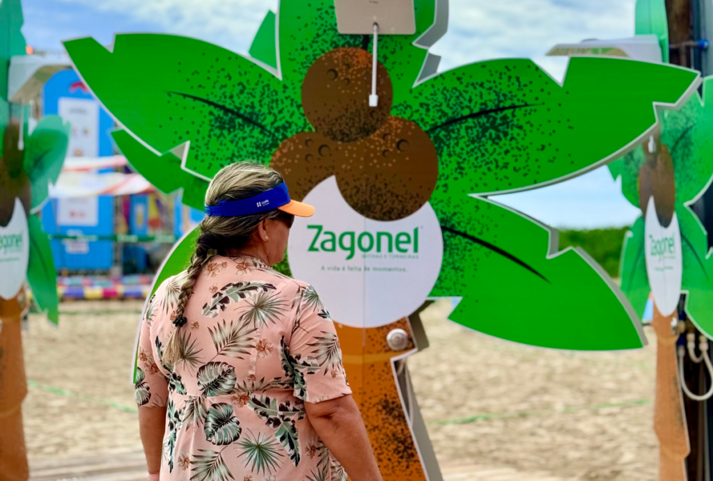 Já a Zagonel está presente com chuveiros e duchas instalados no espaço