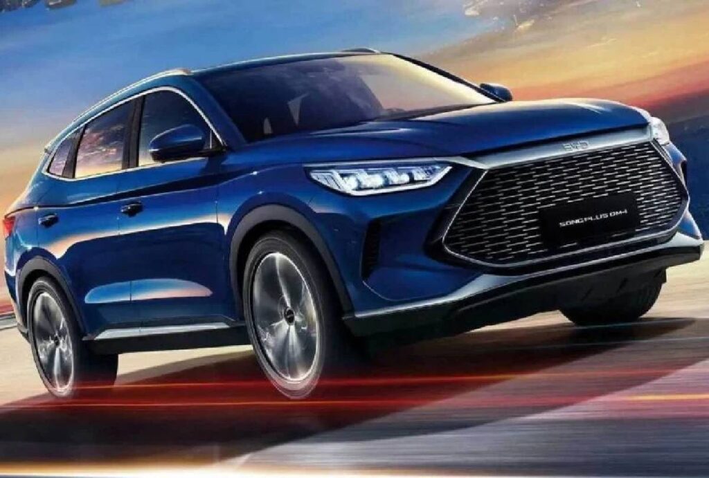 Modelo de carro da BYD, marca chinesa mais pesquisada no Paraná