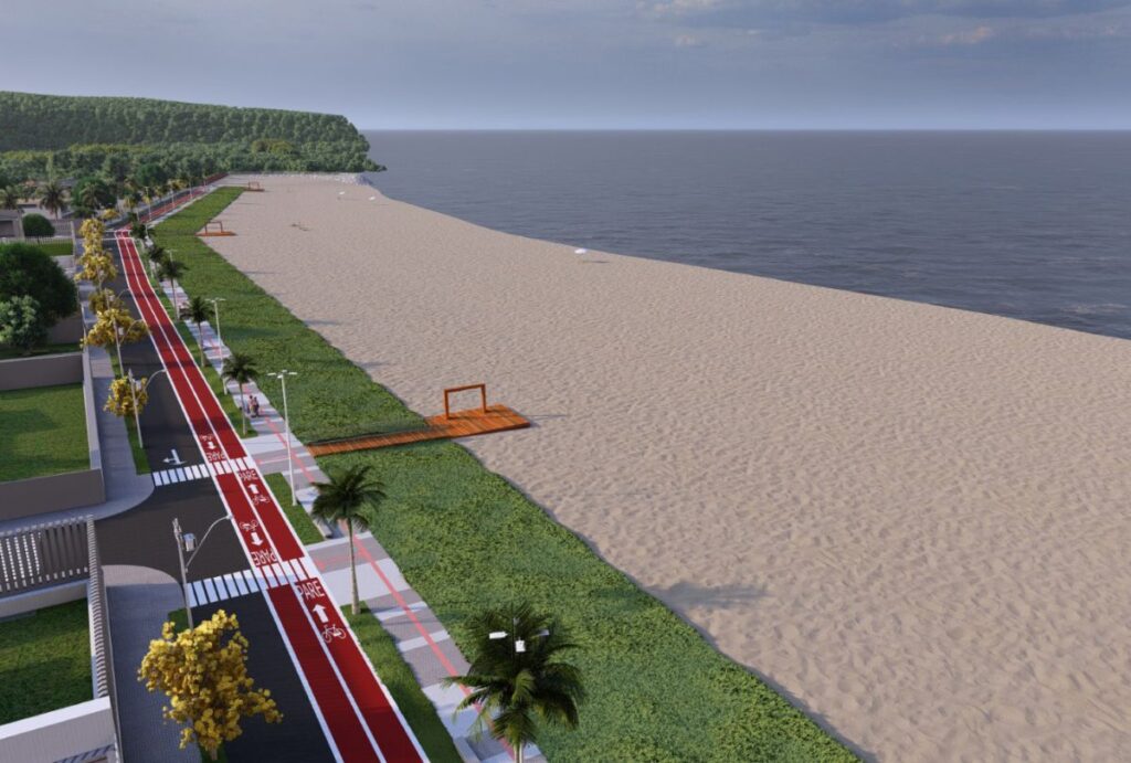 obras no litoral do paraná