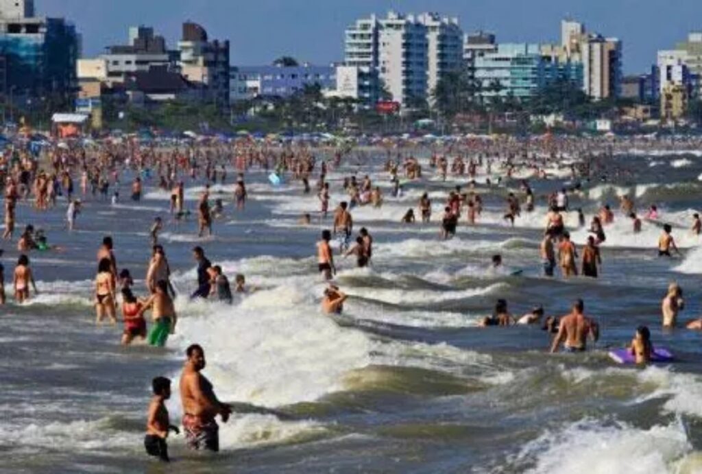 praias impróprias para banho