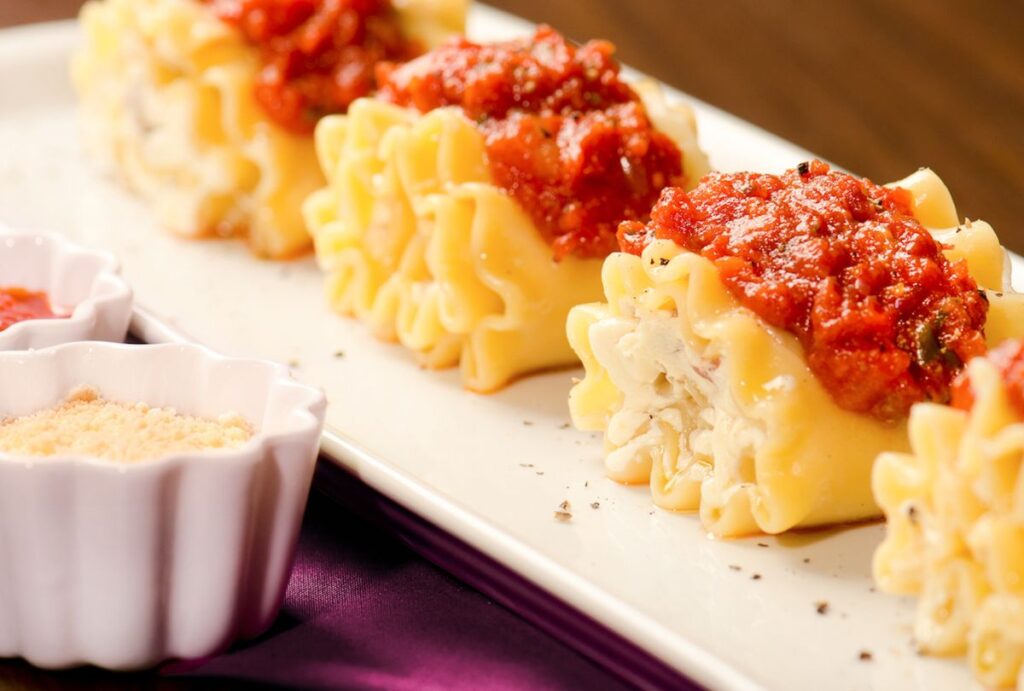 Lasanha com Cream Cheese