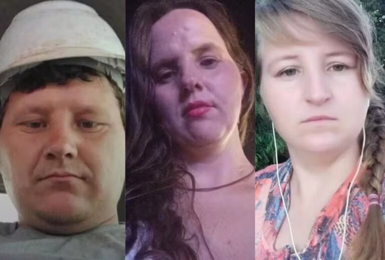 Irmãos que foram vítimas do acidente