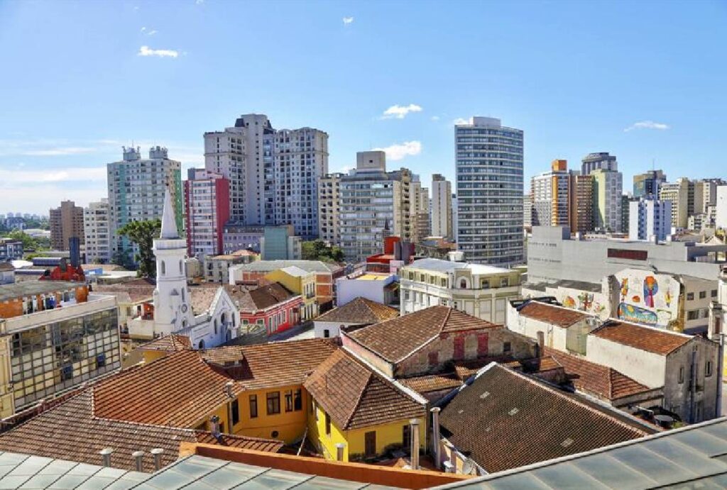 Curitiba vista de cima
