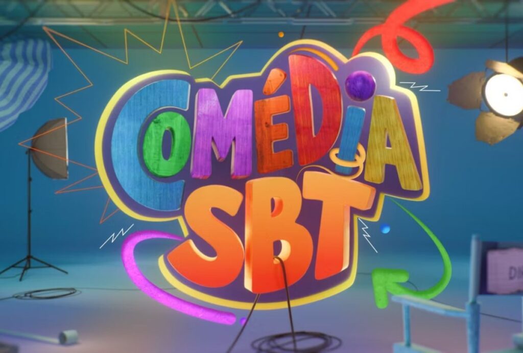 Logo do novo programa Comédia SBT