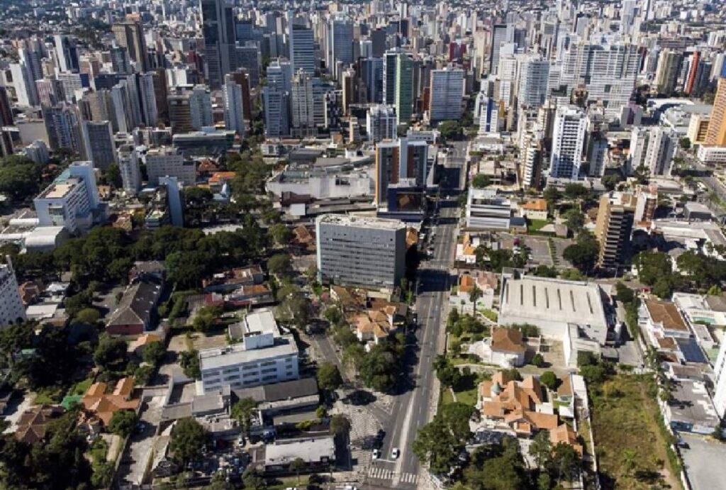 Curitiba vista de cima