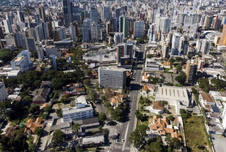 Curitiba vista de cima
