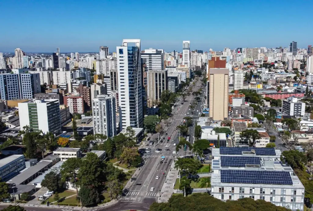 Curitiba vista de cima