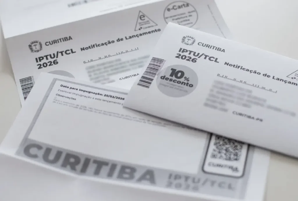 Boleto IPTU Curitiba