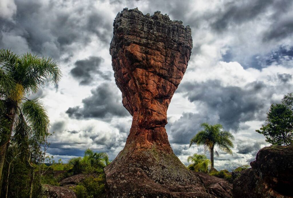Parque Vila Velha, em Ponta Grossa