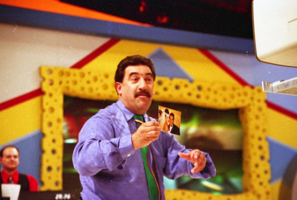 Programa do Ratinho em seu ano de estréia, em 19998.