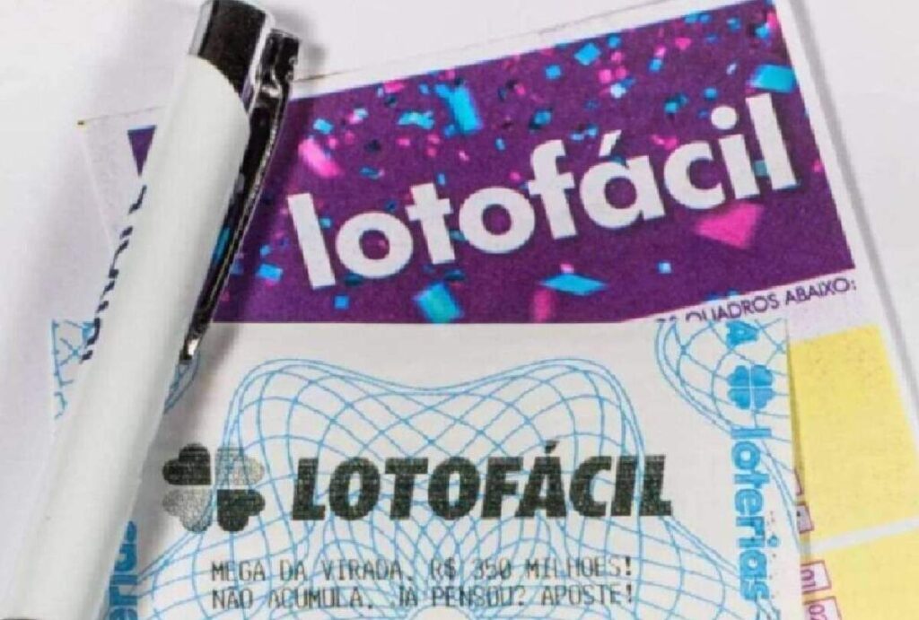 Bilhete da Lotofácil