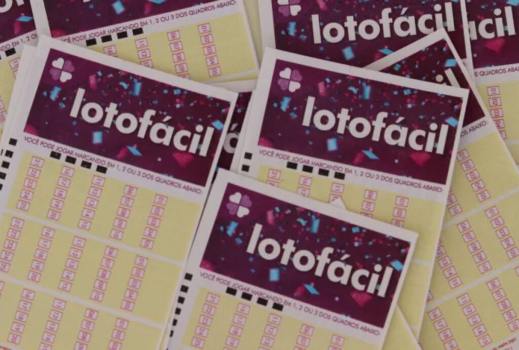 Diversos bilhetes da Lotofácil
